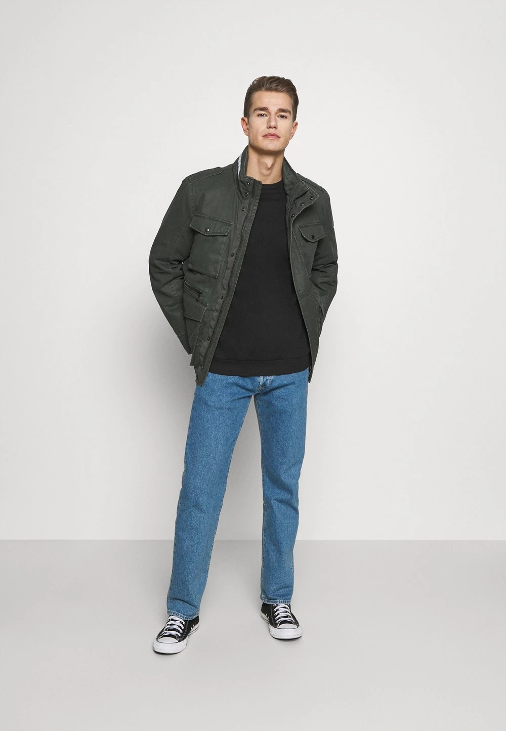 Prix Sacrifiés Pier One Sweatshirt pulls et gilets col rond homme 4 Prix Sacrifiés Pier One Sweatshirt pulls et gilets col rond homme – Image 2