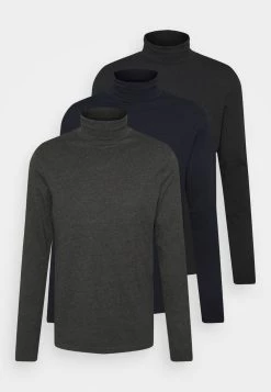 Pier One 3 PACK - T-shirt à manches longues Soldes En Ligne t-shirts & polos col roulé homme -Pas Cher Pier One Boutique 02ce068c45304ec089e8e130b0fba482 1