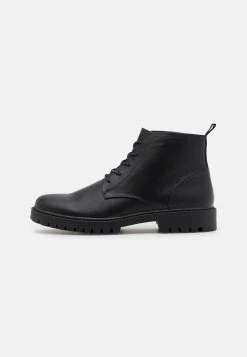 Pier One Réduction Bottines à lacets bottes rond homme