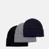 Pier One 3 PACK UNISEX - Bonnet Prix Malin casquettes, chapeaux et bonnets couleur unie -Pas Cher Pier One Boutique 153a74237c8540a3b5840ea6baf99d8c