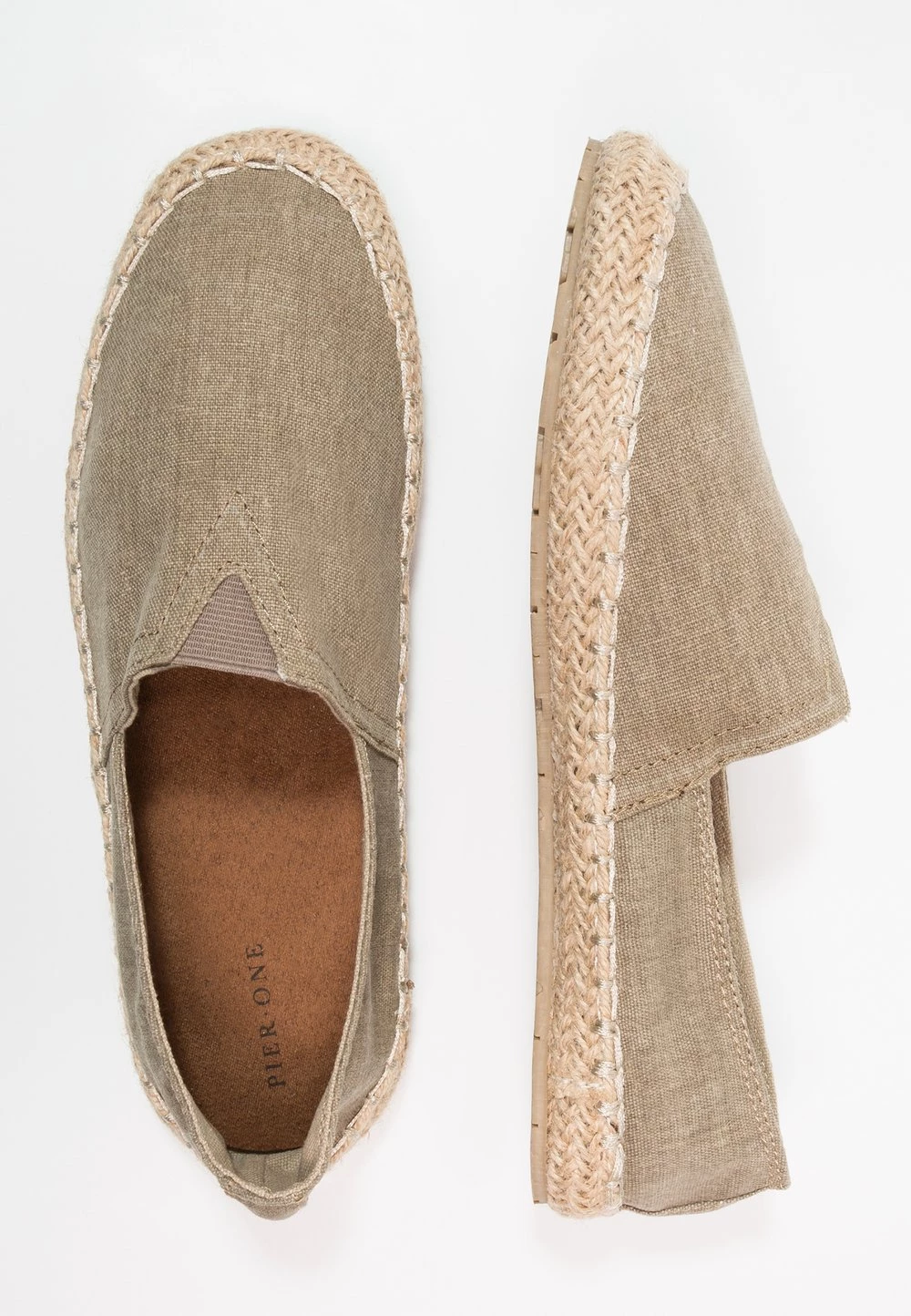 Prix Dégriffé Pier One UNISEX - Espadrilles chaussures basses rond homme 4 Prix Dégriffé Pier One UNISEX - Espadrilles chaussures basses rond homme – Image 2