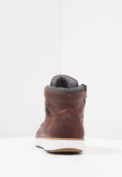 Qualité Garantie Pier One LEATHER - Bottines à lacets boots et bottes rond homme -Pas Cher Pier One Boutique 1cc1bb0316f648e3ae4ae6660b3a2655