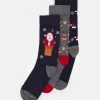 Pier One 3 PACK - Chaussettes 50% Off De Vente sous-vêtements chiné homme