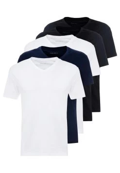 Pier One Qualité Garantie 5 PACK - T-shirt basique t-shirts col en v homme -Pas Cher Pier One Boutique 2819a515ceaa41a7b996144dea7390c3