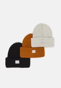 Pier One 3 PACK UNISEX - Bonnet Meilleure qualité casquettes, bonnets et chapeaux couleur unie