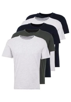 Petit Prix Pier One 5 PACK - T-shirt basique t-shirts & polos col rond homme -Pas Cher Pier One Boutique 325cf046ffc64432affa66ab60fd39f6 1