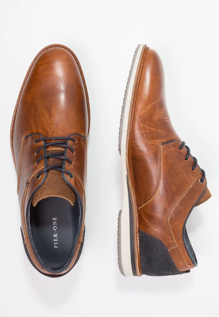 Pier One Prix Préférentiel Chaussures à lacets derbies et richelieus rond homme 4 Pier One Prix Préférentiel Chaussures à lacets derbies et richelieus rond homme – Image 2