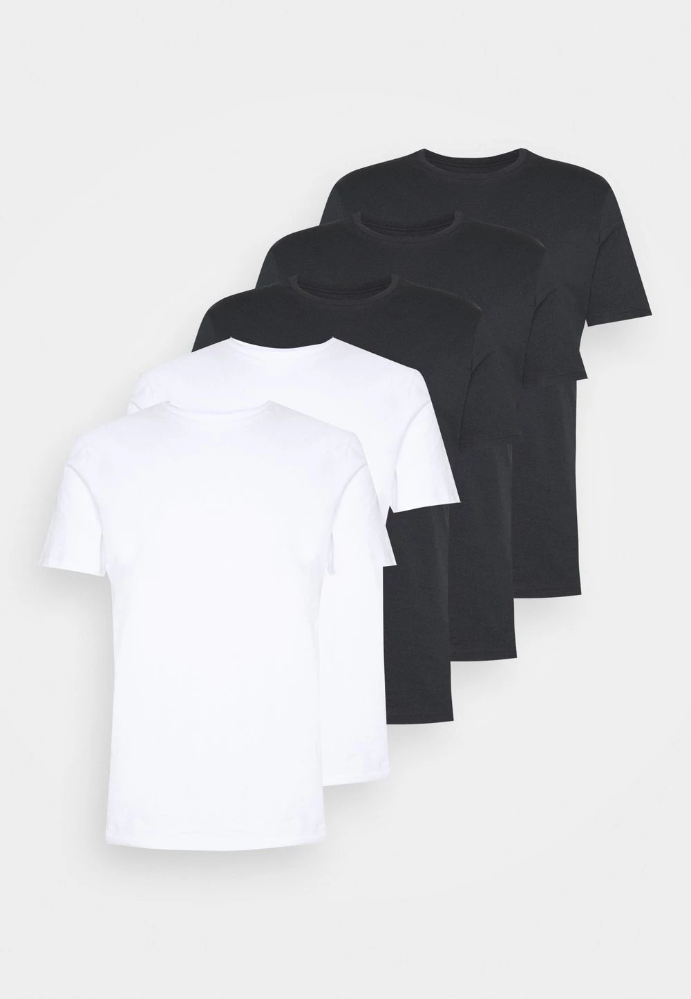 Pier One 5 PACK - T-shirt basique Prix Avantageux t-shirts col rond homme 14 Pier One 5 PACK - T-shirt basique Prix Avantageux t-shirts col rond homme – Image 12