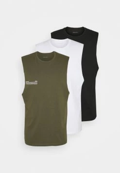 Pier One 3 PACK - Débardeur Prix De Lancement t-shirts col rond homme -Pas Cher Pier One Boutique 42d7ecd4135645fca47e4b8434a9c048