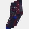 Pier One XMAS GIFT BOX 3 PACK - Chaussettes Prix Discount sous-vêtements & chaussettes rayures homme