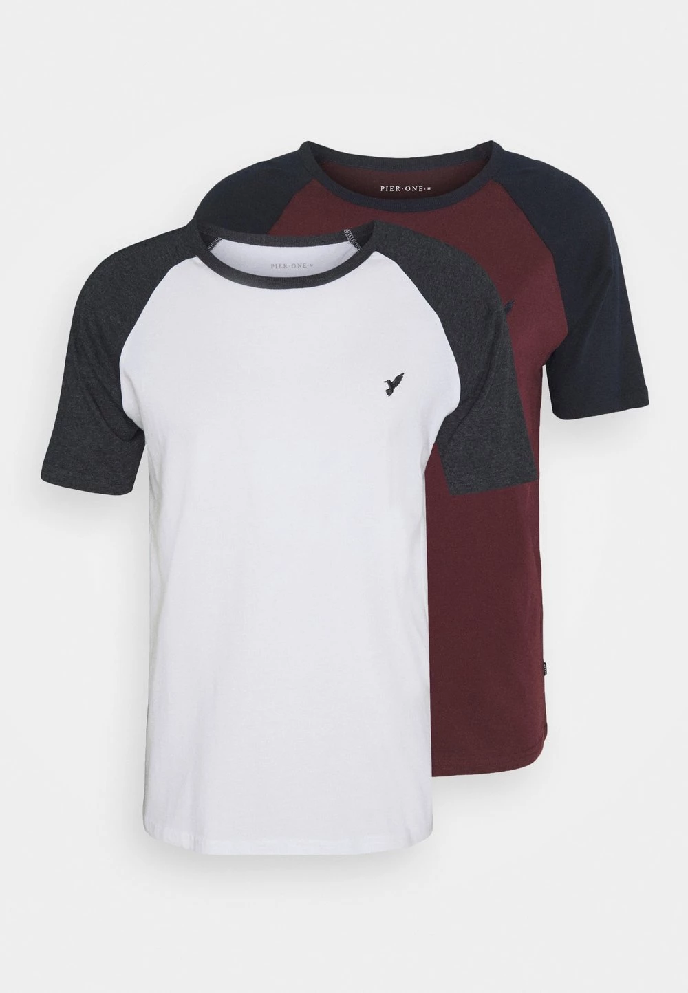 Prix Dégriffé Pier One 2 PACK - T-shirt basique t-shirts col rond homme 9 Prix Dégriffé Pier One 2 PACK - T-shirt basique t-shirts col rond homme – Image 7