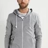 Un Tarif Préférentiel Pier One Sweat à capuche zippé pulls et gilets homme -Pas Cher Pier One Boutique 4667749c4c894aafacf828e644ad596e