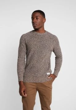 Meilleur Prix Garanti Pier One MULTICOLOUR HALF CARDIGAN JUMPER - Pullover pulls et gilets col rond homme