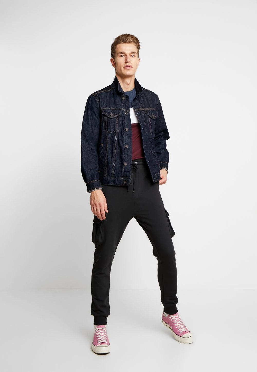 Pier One Qualité Supérieure T-shirt imprimé t-shirts col rond homme 4 Pier One Qualité Supérieure T-shirt imprimé t-shirts col rond homme – Image 2