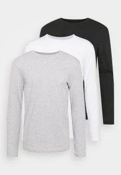 Bon Rapport Coût-Efficacité Pier One 3 PACK - T-shirt à manches longues t-shirts col rond homme -Pas Cher Pier One Boutique 5065377fc72c4fd496763a2b57fb6a7f 1