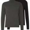 Pier One 2 PACK - Pullover Prix Bradés pulls & gilets col roulé homme