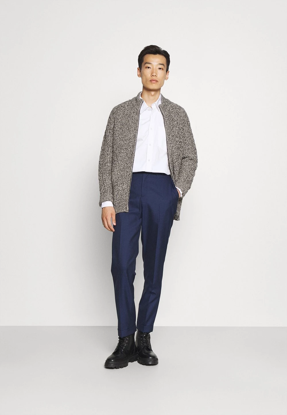 Qualité Fiable Pier One Gilet pulls & gilets col officier homme 4 Qualité Fiable Pier One Gilet pulls & gilets col officier homme – Image 2