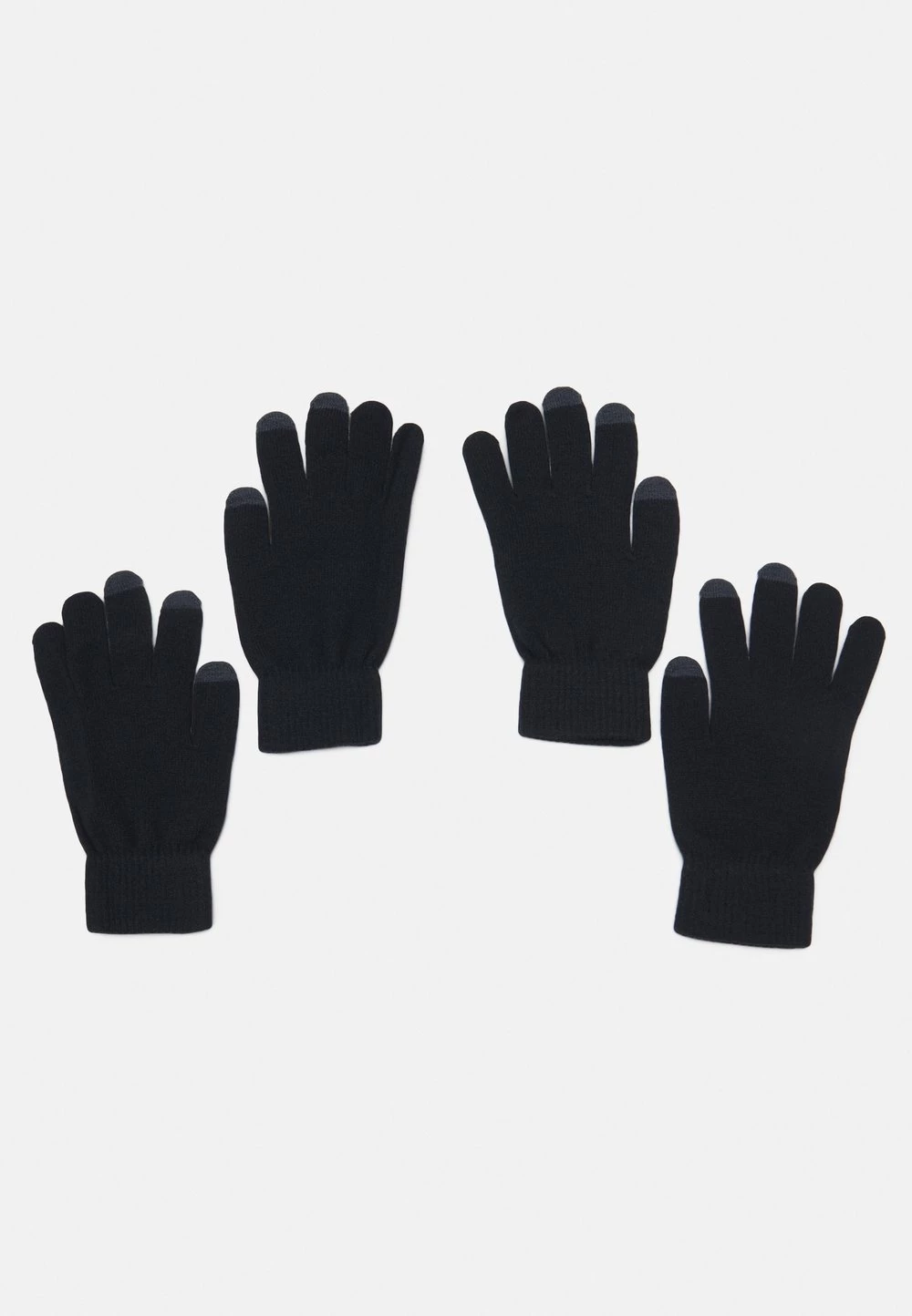 Pier One 2 PACK - Gants Vendre-Réclame couleur unie homme 3 Pier One 2 PACK - Gants Vendre-Réclame couleur unie homme