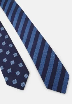 Petit Prix Pier One 2 PACK - Cravate cravates et accessoires de costume rayures homme -Pas Cher Pier One Boutique 62c8841a6afd4cbb823963d1af6e9bed