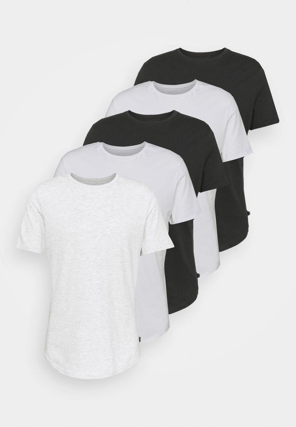 Pier One 50% Off De Vente 5 PACK - T-shirt basique t-shirts col rond homme 8 Pier One 50% Off De Vente 5 PACK - T-shirt basique t-shirts col rond homme – Image 6