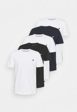 Pier One 5 PACK - T-shirt basique Qualité Garantie t-shirts col rond homme -Pas Cher Pier One Boutique 8041bfdceeaa4d4a9a850e92a8c64783 1