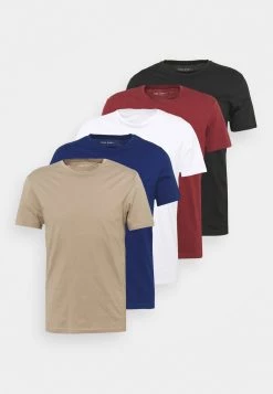 Prix Discount Pier One 5 PACK - T-shirt basique t-shirts col rond homme -Pas Cher Pier One Boutique 821a9428a35f403f8260cec51cee307c 8