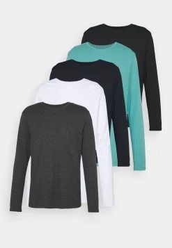 Pier One Prix Gelé 5 PACK - T-shirt à manches longues t-shirts & polos col rond homme -Pas Cher Pier One Boutique 852b1adeb3684c1fb9aafb1a1a50eb45