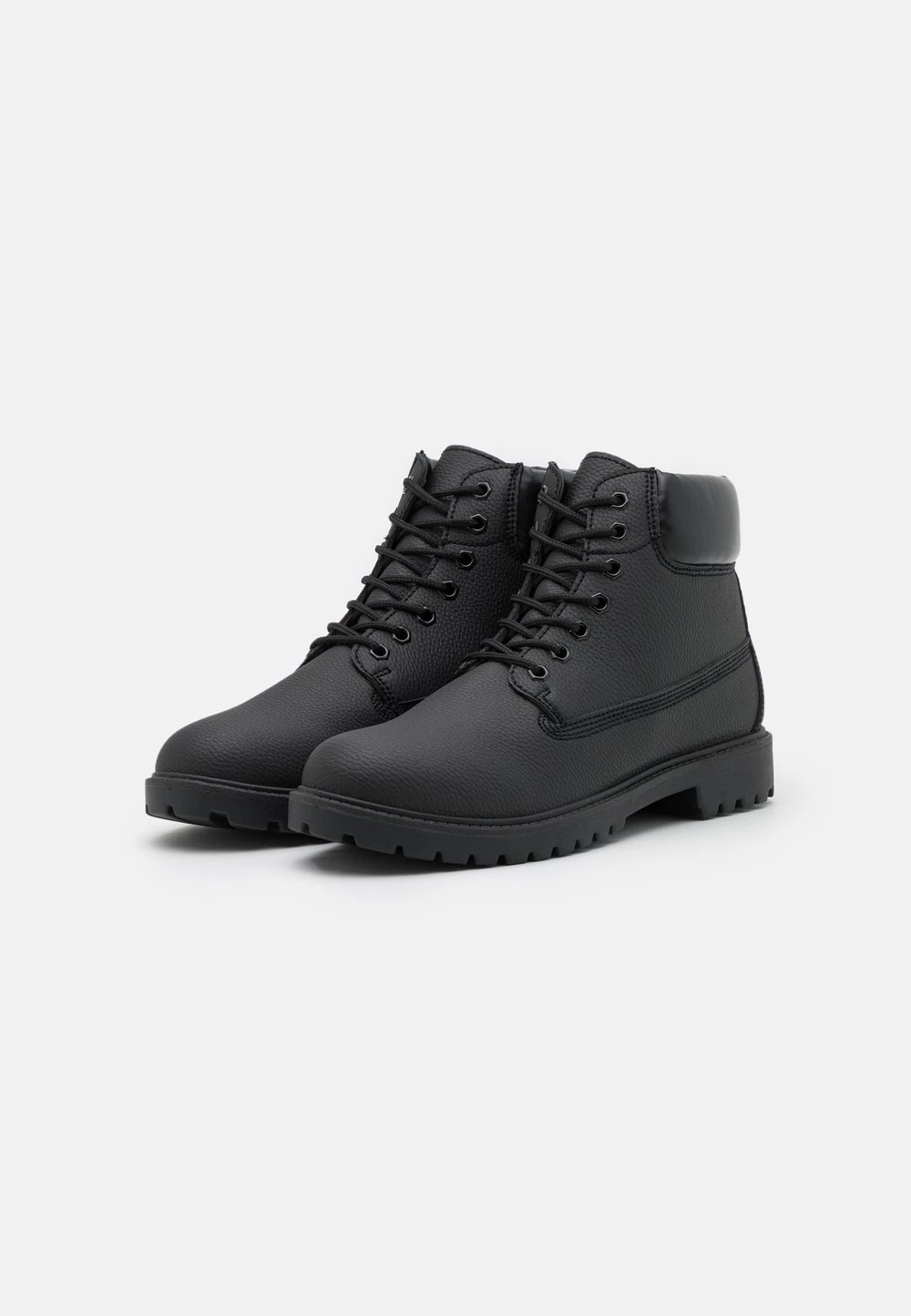 Pier One Première Qualité Bottines à lacets bottes rond homme 4 Pier One Première Qualité Bottines à lacets bottes rond homme – Image 2