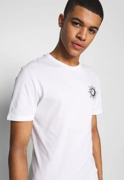 Haute Qualité Pier One SUN MOON TEE - T-shirt imprimé t-shirts & polos col rond homme -Pas Cher Pier One Boutique 90a3ac479d474572b556327c321c4633