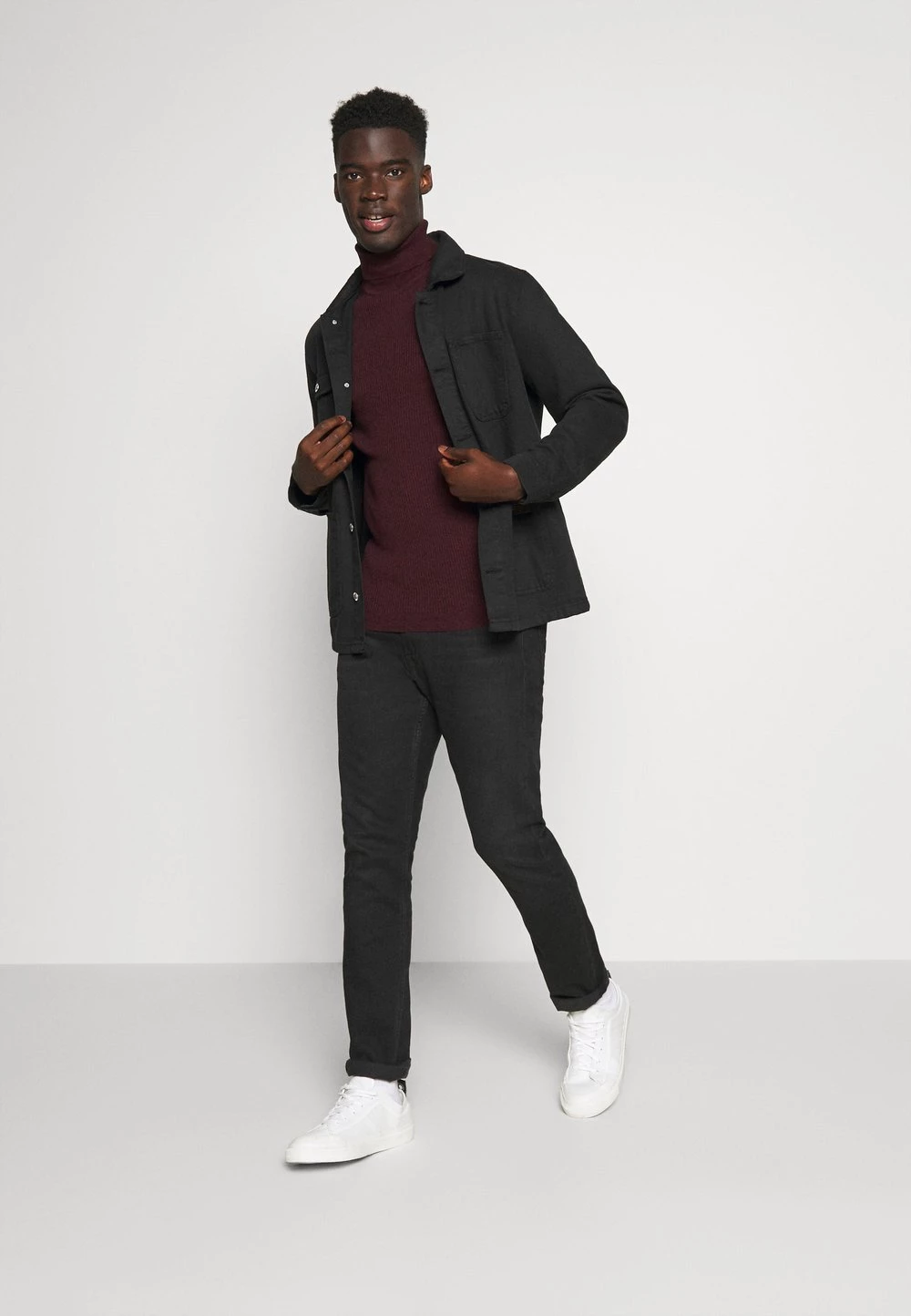 Pier One Prix Abordable MUSCLE FIT TURTLE - Pullover pulls & gilets col roulé homme 4 Pier One Prix Abordable MUSCLE FIT TURTLE - Pullover pulls & gilets col roulé homme – Image 2