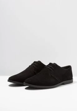 Pier One LEATHER - Chaussures à lacets Qualité Excellente derbies et richelieus rond homme -Pas Cher Pier One Boutique 98d5bc633a944718b6d1bc29a1c8ece9