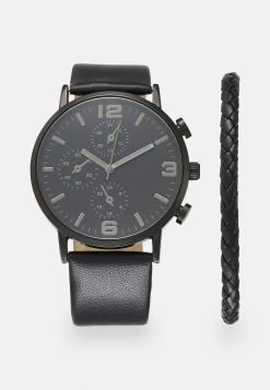 Prix Abordable Pier One SET - Montre montres et bijoux boucle ardillon homme