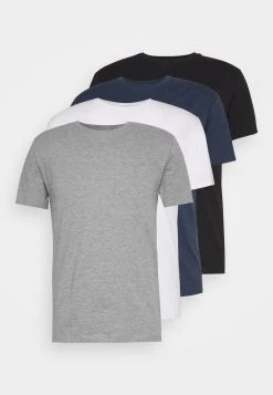 Pier One 4 PACK - T-shirt basique Qualité Fiable t-shirts col rond homme -Pas Cher Pier One Boutique a6336c9ea9294b8b9261921b47ede4b7