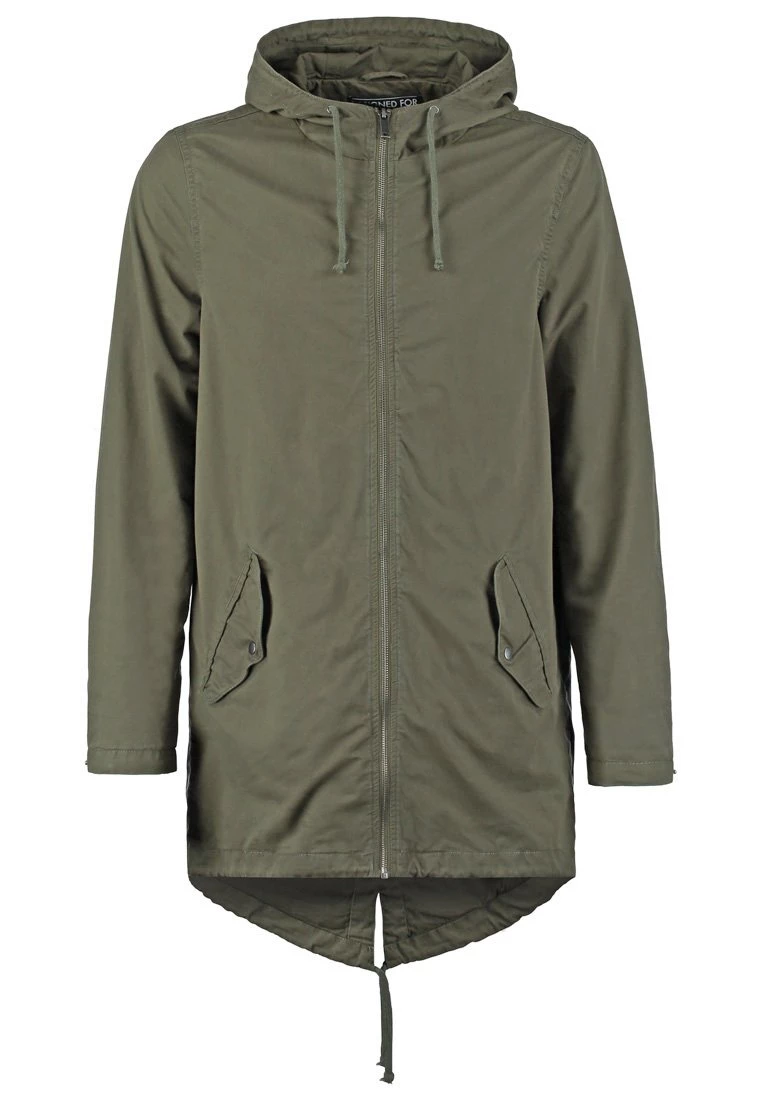 Qualité Fiable Pier One Parka manteaux capuche homme 9 Qualité Fiable Pier One Parka manteaux capuche homme – Image 7