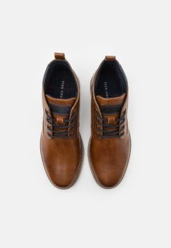 Pier One LEATHER - Bottines à lacets Meilleure qualité boots et bottes rond homme -Pas Cher Pier One Boutique a91f86d9419c40c08cde7e0c774b1ead