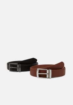 Pier One Promos 2 PACK - Ceinture ceintures boucle ardillon homme
