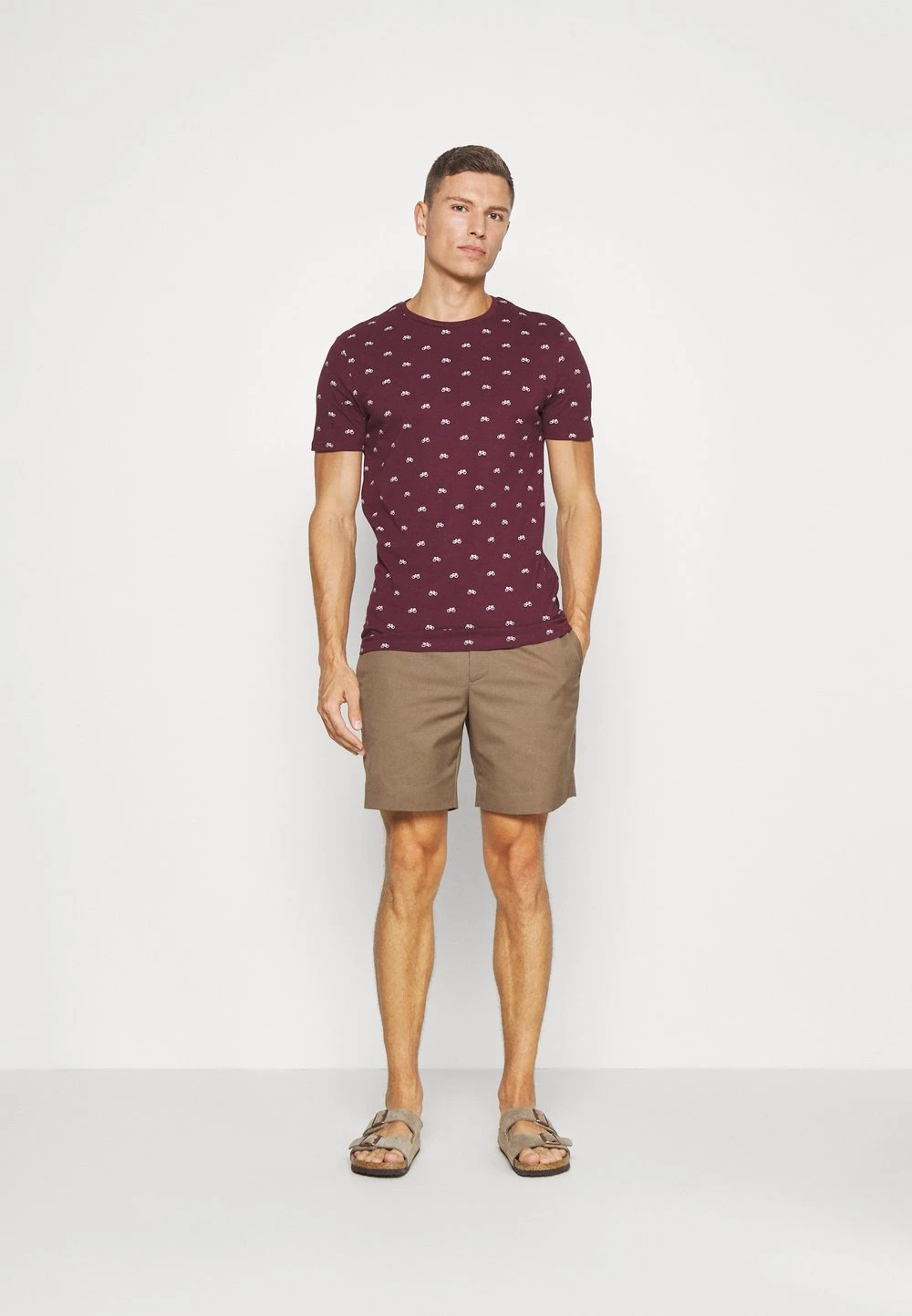 Meilleure qualité Pier One T-shirt imprimé t-shirts & polos col rond homme 4 Meilleure qualité Pier One T-shirt imprimé t-shirts & polos col rond homme – Image 2