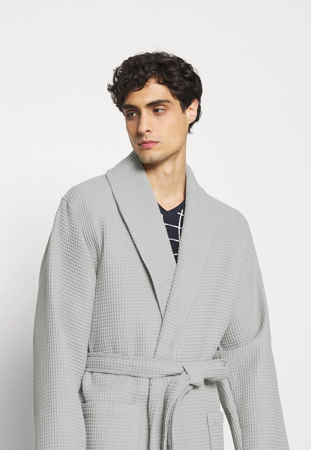 Pier One Peignoir Meilleure qualité sous-vêtements & chaussettes col châle homme 7 Pier One Peignoir Meilleure qualité sous-vêtements & chaussettes col châle homme – Image 5