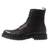 Pier One LEATHER - Bottines à lacets Haute Qualité bottes rond homme