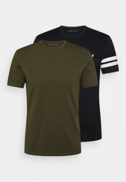 Pier One 2 PACK - T-shirt imprimé Prix Réduit t-shirts col rond homme -Pas Cher Pier One Boutique b704346212db4c51b9ec1c398847925c