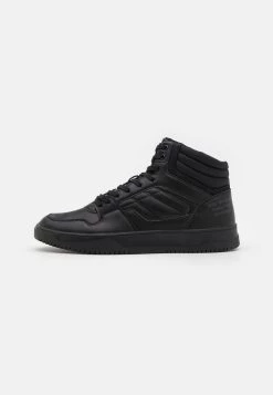 Première Qualité Pier One LEATHER - Baskets montantes baskets & sneakers rond homme