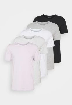 Prix Discount Pier One 5 PACK - T-shirt basique t-shirts col rond homme -Pas Cher Pier One Boutique ccb0d72ff81243e5bd9208e72fe25f16 8