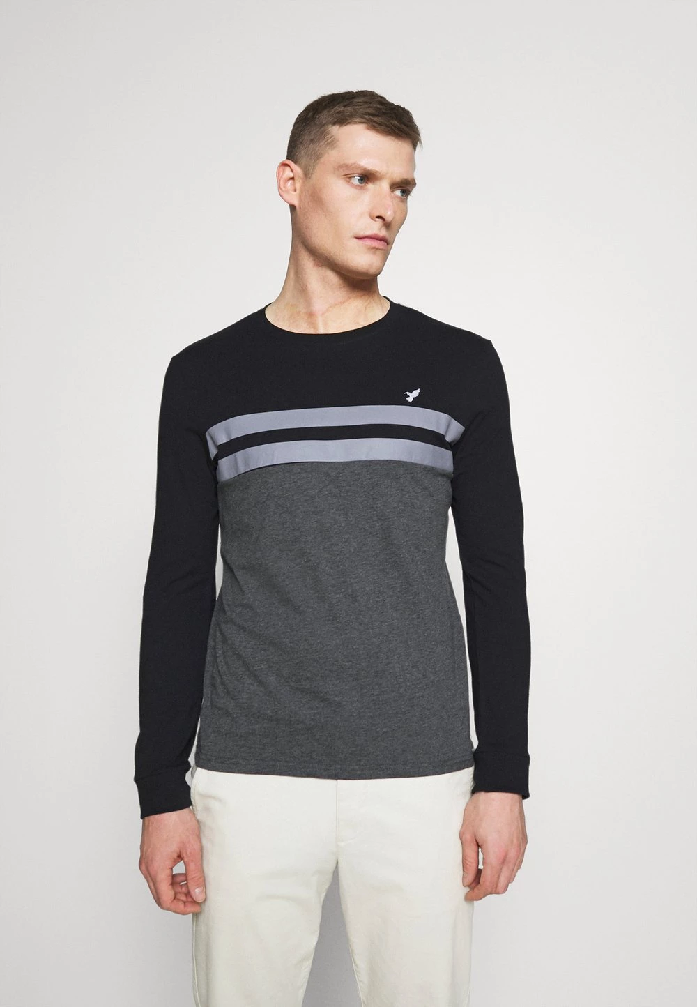 Prix Acceptable Pier One T-shirt à manches longues t-shirts & polos col rond homme 3 Prix Acceptable Pier One T-shirt à manches longues t-shirts & polos col rond homme