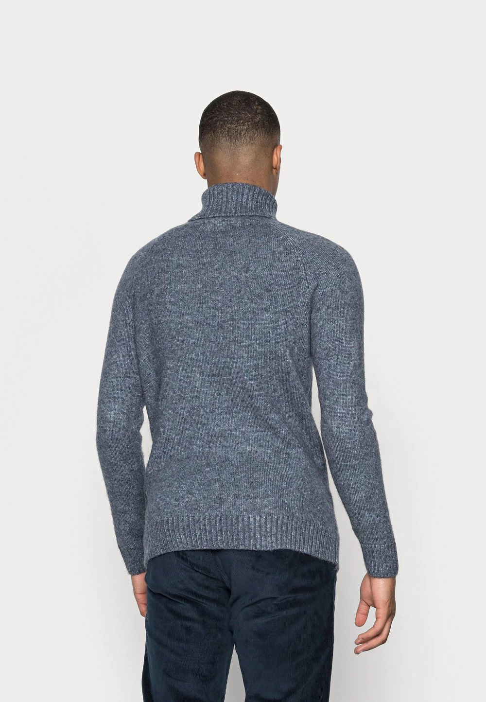 Pier One Un Tarif Préférentiel ESSENTIAL WINTER TURTLENECK / 512 - MOTTLED BLUE - Pullover pulls et gilets col roulé homme 5 Pier One Un Tarif Préférentiel ESSENTIAL WINTER TURTLENECK / 512 - MOTTLED BLUE - Pullover pulls et gilets col roulé homme – Image 3