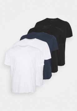 Prix Accessible Pier One 5 PACK - T-shirt basique t-shirts col rond homme -Pas Cher Pier One Boutique ede30f4901eb4a909669219207e889a5
