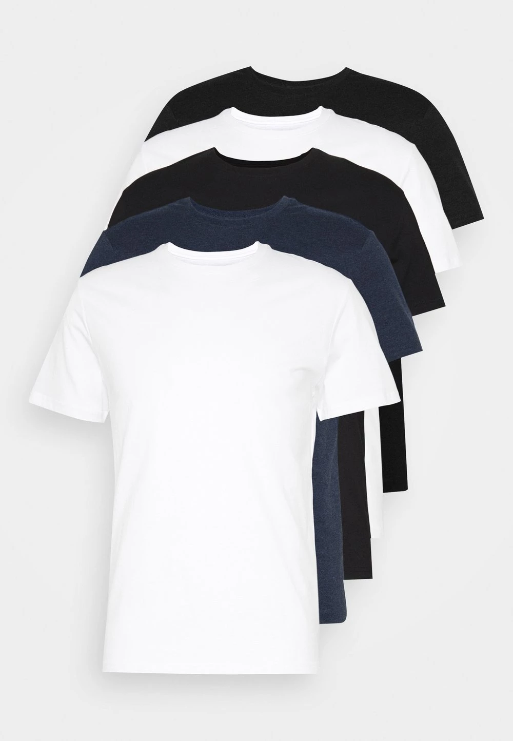 Pier One 5 PACK - T-shirt basique Bas Prix t-shirts col rond homme 9 Pier One 5 PACK - T-shirt basique Bas Prix t-shirts col rond homme – Image 7