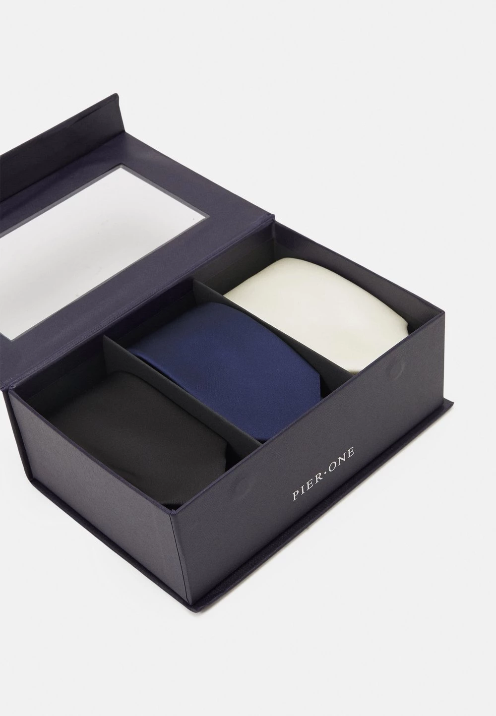 Pier One Qualité Garantie 3 PACK - Cravate cravates et nœuds papillon couleur unie homme 5 Pier One Qualité Garantie 3 PACK - Cravate cravates et nœuds papillon couleur unie homme – Image 3