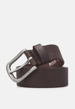 Pier One Prix Préférentiel LEATHER - Ceinture ceintures boucle ardillon homme -Pas Cher Pier One Boutique f9e1b6b2b3f246c8b0f8f2a9fa996833