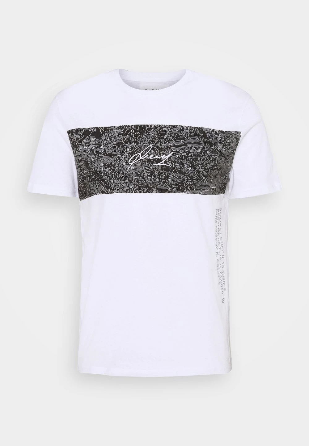 Prix Allégé Pier One T-shirt imprimé t-shirts col rond homme 11 Prix Allégé Pier One T-shirt imprimé t-shirts col rond homme – Image 9