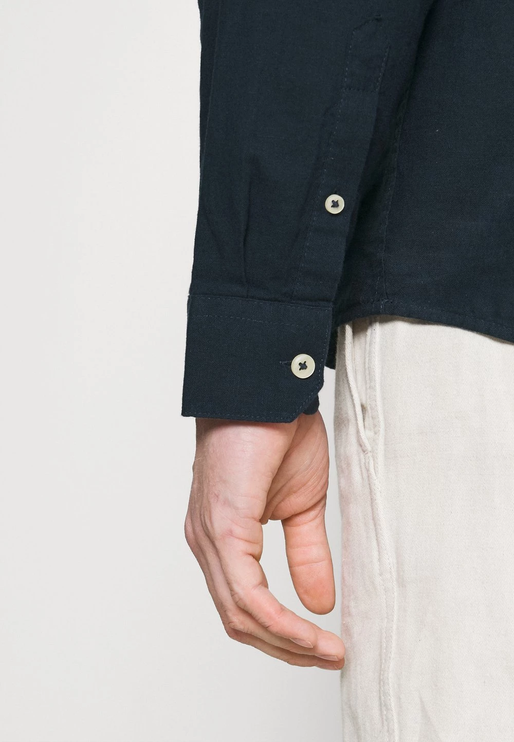 Pier One Qualité Supérieure Chemise chemises col mao homme 7 Pier One Qualité Supérieure Chemise chemises col mao homme – Image 5